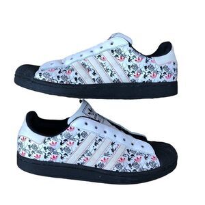 VINTAGE 2007 Adidas Superstar Bast RARE PATTERN Size 8